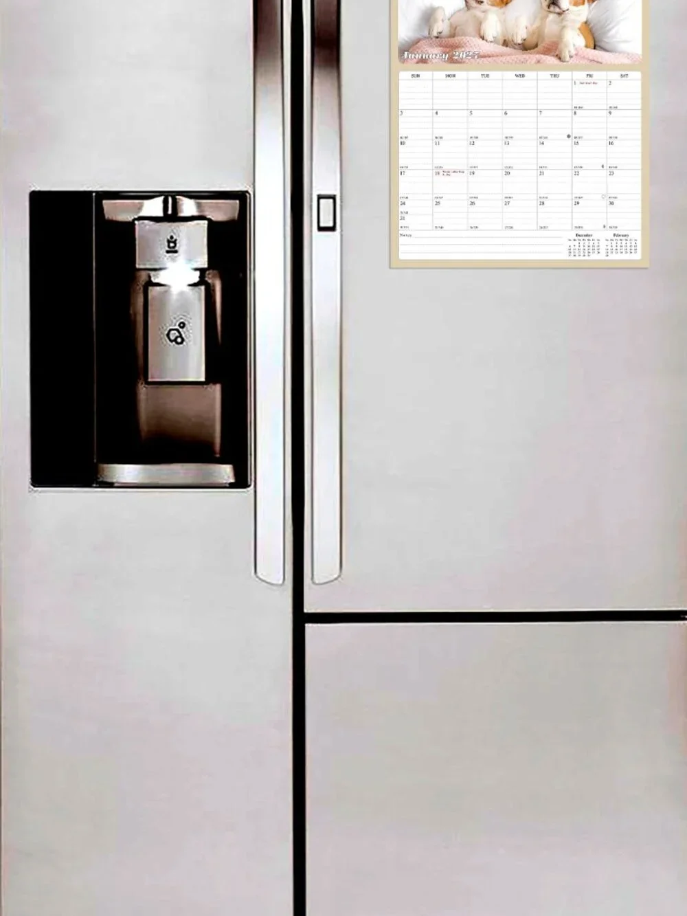 2027 Calendar Magnetic Peel & Stick 12 Months 8.5